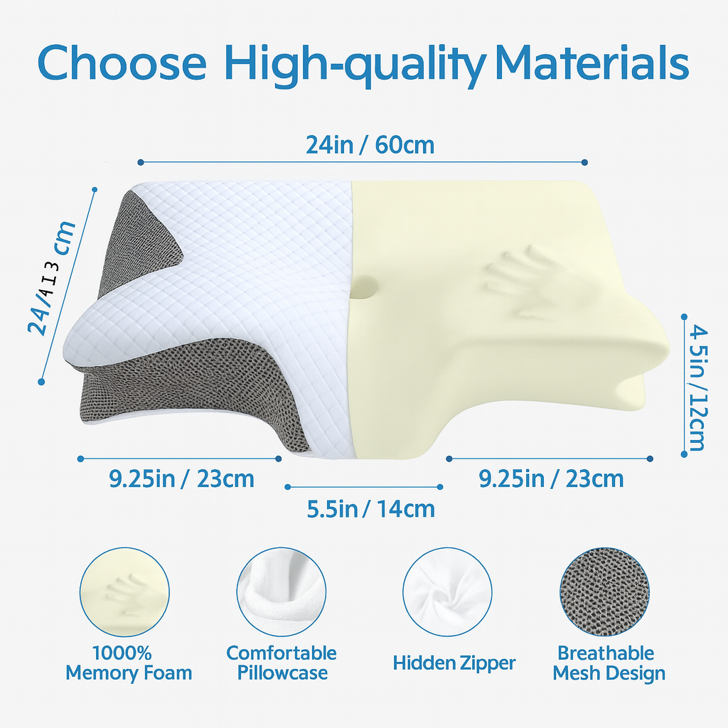 NeckEase Pillow
