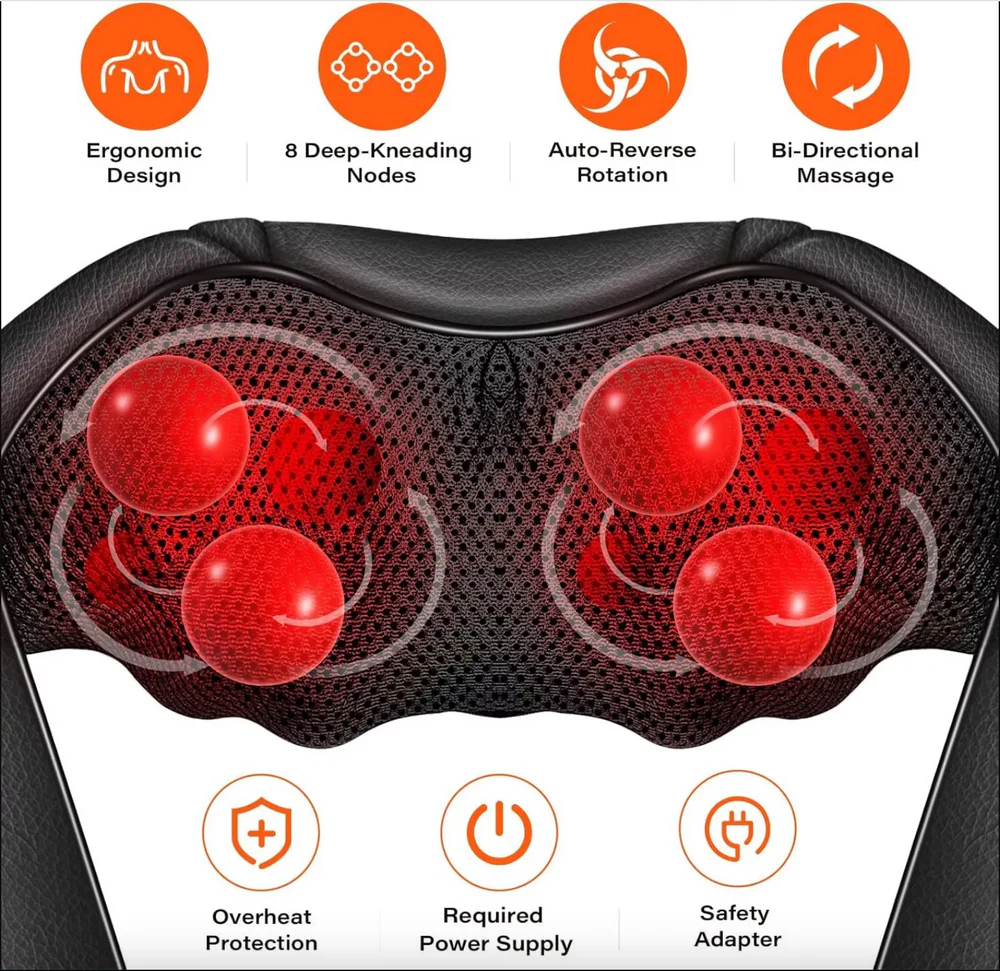 Neck and Back Massager